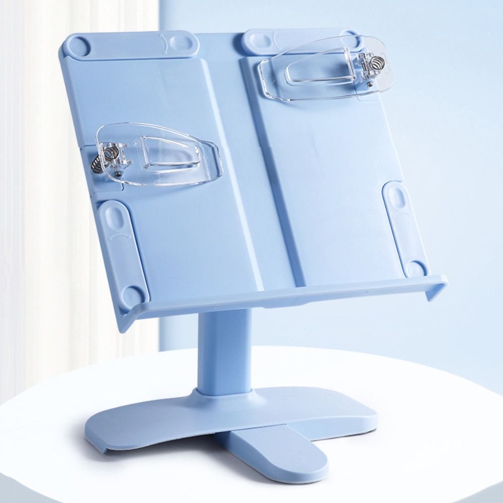 Document Holder Stand - 조절 가능한 각도 높이 책상 책꽂이