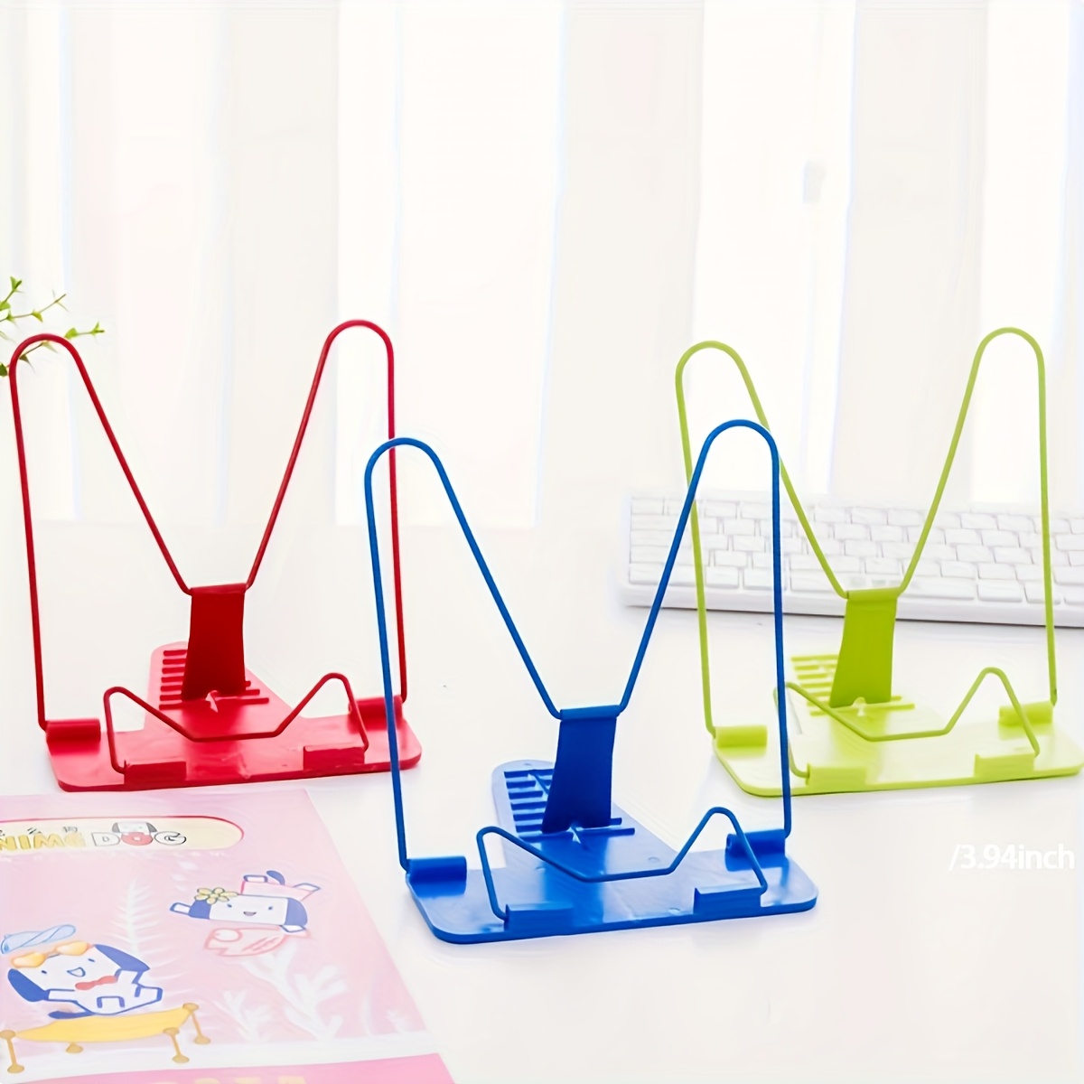 접이식 데스크탑 책꽂이, 각도 조절 가능한 독서대, 교 - Document Holder Stand 리뷰 및 가격