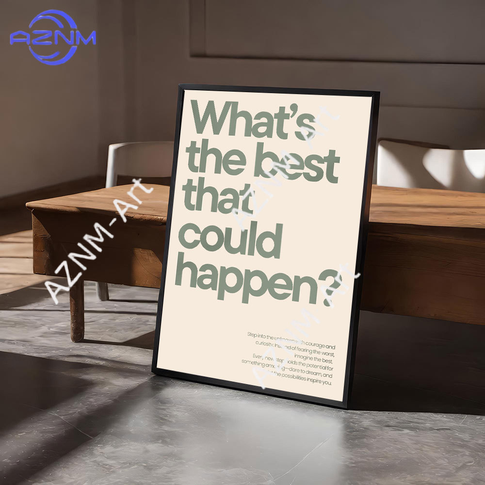 미니멀리스트 동기 부여 명언 영감을 주는 훈련 예술 포 - Home Office Room Inspiration 리뷰 및 가격