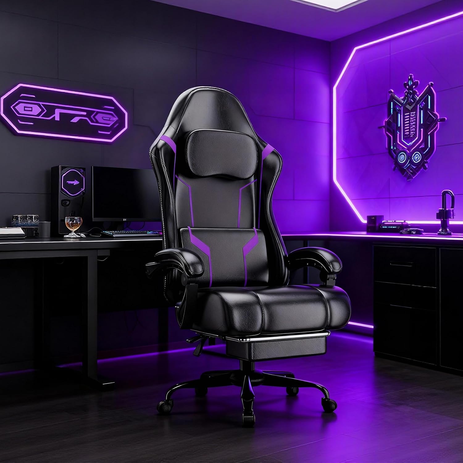 포켓 스프링 쿠션과 발판이 있는 인체공학적 게이밍 의자 - Ergonomic Office Chair 리뷰 및 가격