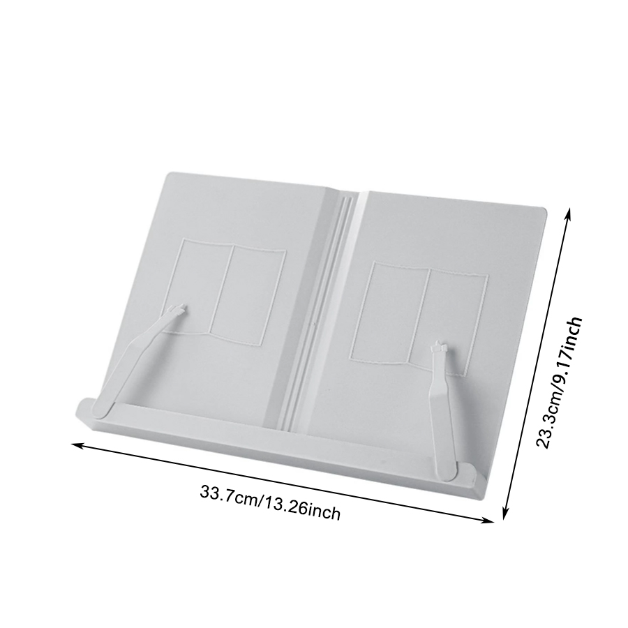 6단계 조절 가능한 접이식 책꽂이, 책/태블릿용 휴대용 - Document Holder Stand 리뷰 및 가격