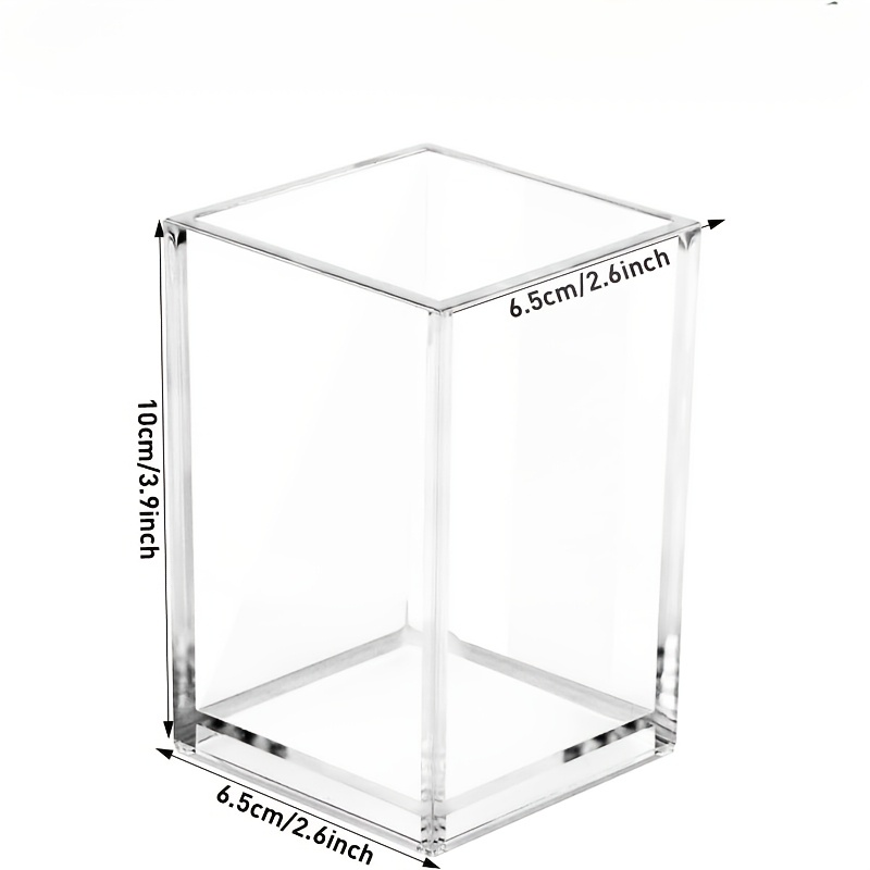 12개 투명 아크릴 메이크업 브러쉬 보관함 정리함 사무 - Home Office Work Table 리뷰 및 가격