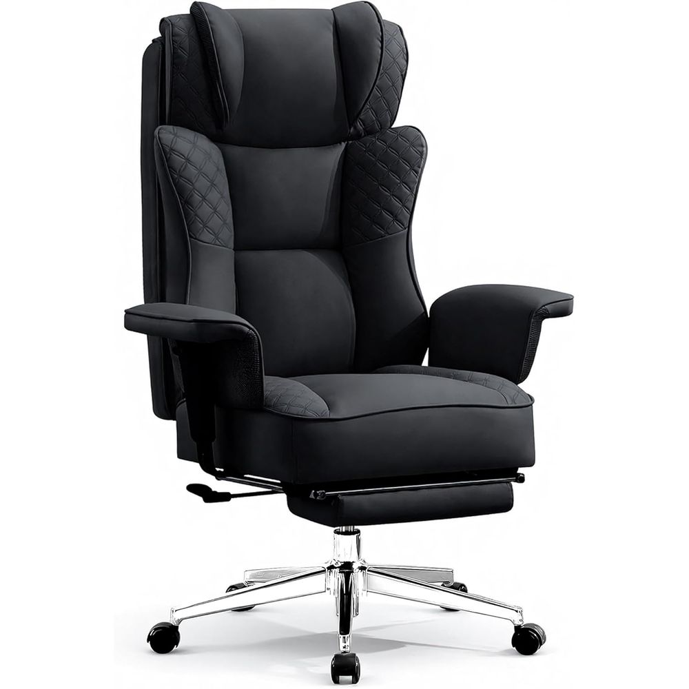 크고 키가 큰 Oice 의자, 발 받침대가 있는 인체공 - Ergonomic Office Chair 리뷰 및 가격