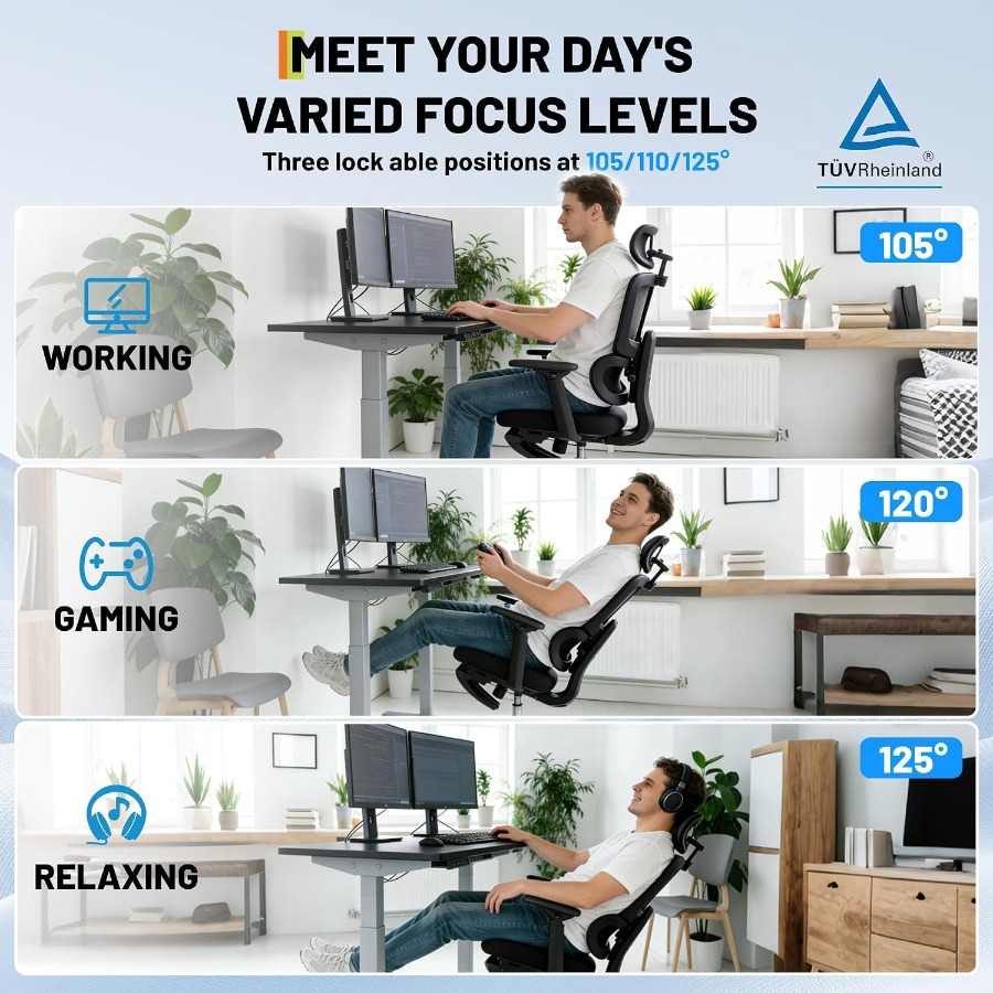 인체공학적 디자인의 메시 소재 게이밍 의자, 사무실용, - Ergonomic Office Chair 리뷰 및 가격